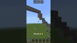 Learning to speedbridge in Minecraft! #minecraftshorts  #minecraft