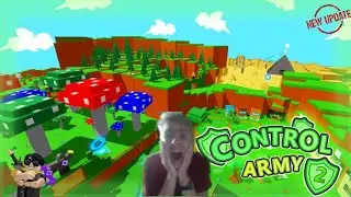 Today play a Roblox - Control Army 2! ⚔️ new update