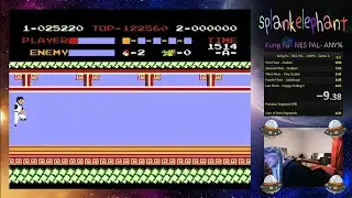 Kung Fu - Stage 2 - Death into victory - Crazy Stage End - NES PAL