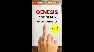 Genesis 2 KJV Bible Audio Reading Along - Female Narrator (Mobile)