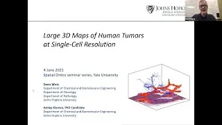Large 3D Maps of Human Tumors at Single-Cell Resolution (Speakers: Denis Wirtz and Ashley Kiemen)