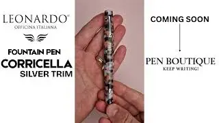 Leonardo Momento Zero Fountain 2026 First Release in Gold & Silver Trim 4 finesse at penboutique.com
