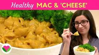 Healthy Vegan Mac and Cheese - Plant-Based & Low-Fat