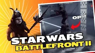Ewok hunter is an UNDERRATED reinforcement in Star Wars Battlefront 2