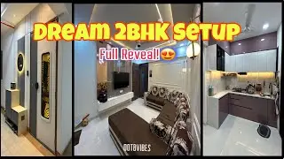 Inside Fully Furnished 2BHK Flat in Pune | Dream Home Tour 2025 ✨🛋️ #BudgetHomeSetup #ootbvibes