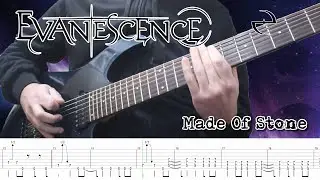 Evanescence - Made Of Stone (Guitar Cover + TABS)