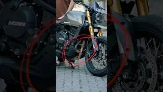 How to remove rust from exhaust/ silencer motorcycle! Using Harpic!