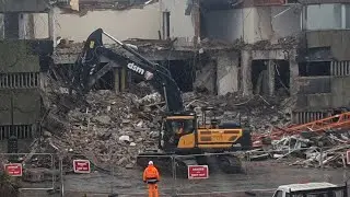 Bonny Street Demolition Blackpool Police Station Law Courts Just Look At The