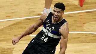 Giannis Antetokounmpo 2021 All-NBA First Team Highlights | Top Dunks, Threes, Blocks, Assists & More