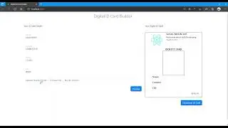 ID CARD generater & download I'd card also ,made in Reactjs | HTML | CSS | JAVASCRIPT