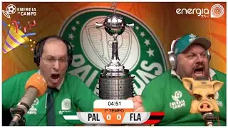 REAÇÃO DA ENERGIA 97! NARRAÇÃO DOS GOLS DE PALMEIRAS 2 X 1 FLAMENGO | PALMEIRAS CAMPEÃO LIBERTADORES