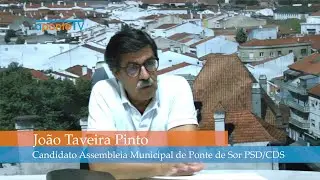Ponte de Sor | João Taveira Pinto regressa ao confronto político: entrevista “Autárquicas 2025”