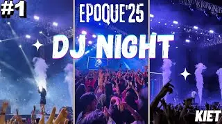 EPOQUE PRASTUTI 2025 🔥 || College Fest ❤️ ||  Dj Night || Kiet Ghaziabad || Day 01