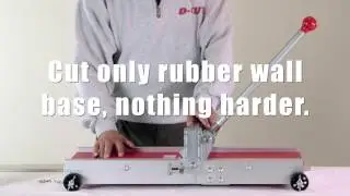 How to Cut Profile Wall Base with D-Cut RC-200
