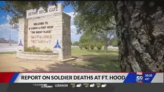 Report on soldier deaths at Ft. Hood