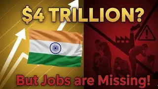 &ldquo;India $4 Trillion GDP Explained: Jobs, Inequality & Middle-Income Trap 🇮🇳&rdquo;