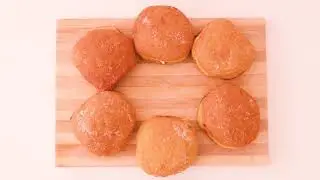 Bolas de Berlim no ChefPanda