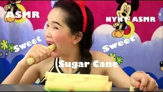 ASMR Sweet Sugar cane Real Sound eating show | NYNY-ASMR