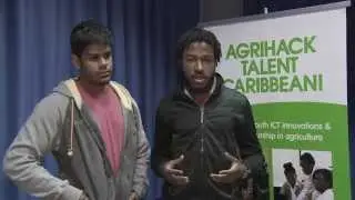 Jherez and Steffan present AgriDirect - Agrihack Caribbean - By CTA