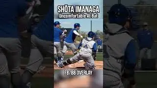 Shota Imanaga is an Uncomfortable At Bat! #mlb