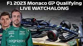 F1 2023 Monaco GP LIVE QUALIFYING WATCHALONG With LIVETIMING