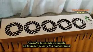 Rese&ntilde;a del ecoCalm Ventilador para Radiadores Amplificador del Radiador con 5 Ventiladores Mejorados