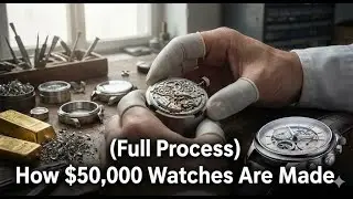 (Full Process) How Million-Dollar Watches Are Made
