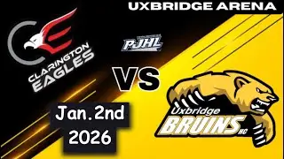 2026-01-02 Clarington Eagles 4 at Uxbridge Bruins 2 Hilites