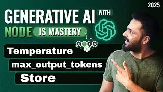 Generative AI with Node.js in Hindi #6 | OpenAI Optional Parameters (Temperature, Max Tokens, Store)