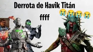 Muerte de Titan Havik (por fin que dolor de cabeza)Y noob saibot modo jamon