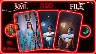 Abir Das Mon To Boshe Na Xml file 🪭🎻 #sad Xml Alight motion তুমি আসো না মন তো বসে না || 😫