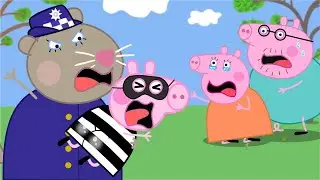 Police..!! Don't Hit Peppa? | Peppa Pig Funny Animation
