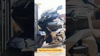 400 kilograms ki Bike 😱😲 with Reverse Gear #bike #bigbike #youtubeshorts #bikers #bmw #k1600 #shorts
