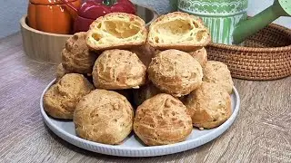 Французские сырные булочки к вину 