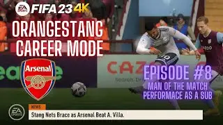 FIFA 23 My Player Career Mode - Arsenal EP8 - MAN OF THE MATCH PERFORMANCE AS A SUB!🔥