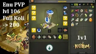 [Dofus] Enu Pvp lvl 106, Koli 106 à 200 !