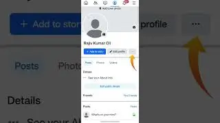 How to hide/unhide post on Facebook timeline. #unhidefacebook #shorts