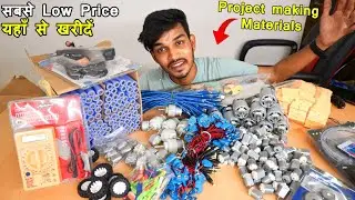 Lithium Battery | Mini Drone motor | 775 DC Motor | Electronic Materials Unboxing सबसे सस्ता 😎