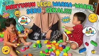 MENYUSUN LEGO WARNA-WARNI SERU SEKALI!!!! EPS.66 | RAHESA RACHELIA OFFICIAL