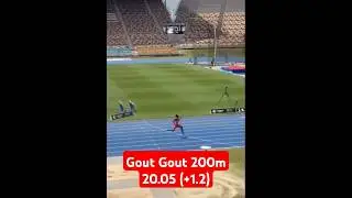 Gout Gout 20.05 WORLD LEAD 200m