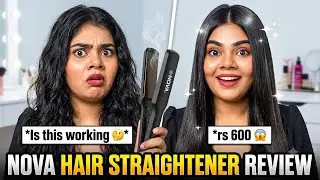This Is My Experience With NOVA Hair Straightener🙂&zwj;&harr;️|Under 700|