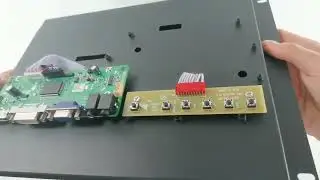 12.1inch 800X600 LCD Monitor Metal Case With  HDMI DVI VGA Board LCD Controller Board
