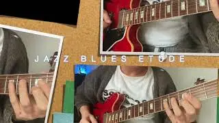 Jazz Blues Guitar Etude