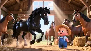 Farm Animals Counting 🐮🐷 | Learn Numbers with Animals | Fun Counting Song for Kids