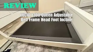 LUCID L300 Adjustable Bed Frame Review: Head/Foot Incline, USB Ports, Quiet Motor, Queen Size 2026