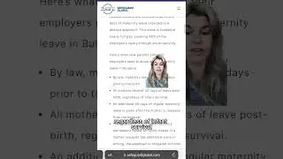 Which are the countries with the best maternity leave policies?