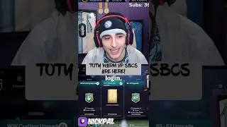 A couple SBCS have been released that might help you get a TOTY, I think 85x3 will be hot!
