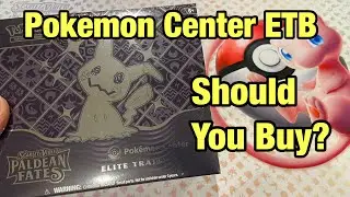 Should You Buy The Pokemon Center Paldean Fates Elite Trainer Box ETB?