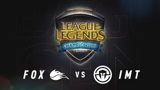 FOX vs. IMT - Week 6 Game 2 | NA LCS Summer Split | Echo Fox vs. Immortals (2017)