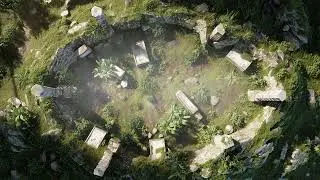 D&D | Hollow Graves Free No Grid | Animated Battle Maps